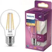 Philips A60 LED-lamppu, E27, 8.5 W, kirkas