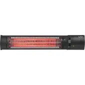 Eurom Golden 1500 Shadow infrapuna-ulkolämmitin terassille 1500 W IP65, kaukosäädin, jopa 20 m², musta