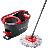Vileda Easywring & Clean Turbo -moppisetti, punainen/valkoinen