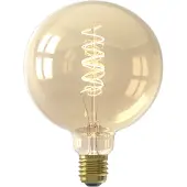 Calex Globe E27 G125 3,8W 2100K LED-lamppu