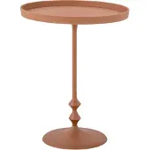 Bloomingville Anjou Side Table - Orange - Ø 37 CM