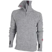 Ulvang Unisex Rav Sweater With Zip Grey Melange XS