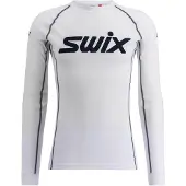 Swix Men's RaceX Classic Long Sleeve Bright White/ Dark Navy Kerrasto yläosat S