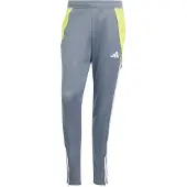 Adidas Urheiluhousut 'Tiro 24' sitruuna / harmaa / offwhite
