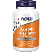 NOW,NOW Foods,NOW,NOW Foods Acetyl L-Carn 500 mg 100 kpl
