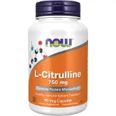 Now Citrulline 750 mg 90 kpl