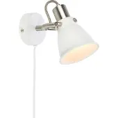 Markslöjd - Alton Seinävalaisin 20 cm Valkoinen/Kromi