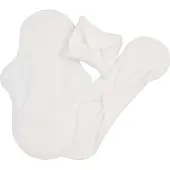 Imse Vimse Sanitary Pads Active, Regular, Natural 3-Pack - White - ONE SIZE
