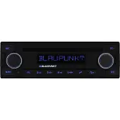 Blaupunkt Skagen 400 DAB autoradio, jossa on DAB, Bluetooth, FM ja DAB+.