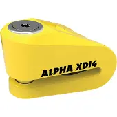 EMC24 oxford alpha xd14 jarrulevylukko (14mm pin) keltainen
