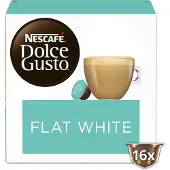 Dolce Gusto koneisiin sopivat kahvikapselit Flat White, 16 kpl.