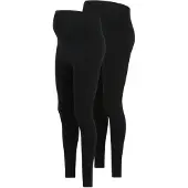 ONLY Maternity Olmlovely New Legging 2Pck Jrs Noos - Black - XL