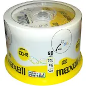 Maxell CD-R 700Mb 52x, 120 mm, 700 MB (MX624006)