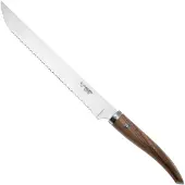 Laguiole En Aubrac Gourmet PGO25NOI walnut wood, bread knife, 25 cm