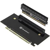 Silverstone RC06, PCI Express 4.0 x16 riser card RVZ01/RVZ03/ML07 -koteloille, musta