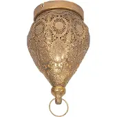 QAZQA Orientalinen kattovalaisin kulta 19 cm - Mowgli