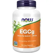 Now EGCg Vihreä teeuute 400 mg - 180 Veg-kapselia