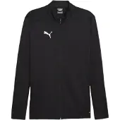 Puma Urheilullinen collegetakki 'teamFINAL' musta / valkoinen