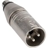 Neutrik XLR M - RCA -adapteri