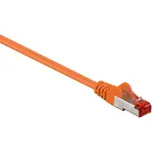 Goobay CAT 6 patch-kaapeli S/FTP (PiMF), oranssi