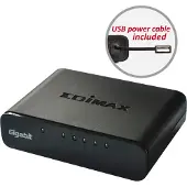 Edimax ES-5500G V3, Hallitsematon, L2, Gigabit Ethernet (10/100/1000), Täysin kaksipuolinen