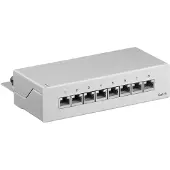 M-Cab CAT 6 Mini/Desktop Patch Panel, 8 Port (93047)