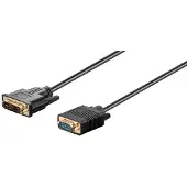 Pro DVI-I - D-Sub (VGA) cable 2m black (93260)