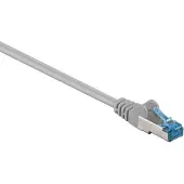 Pro CAT 6A patch-kaapeli, S/FTP (PiMF), harmaa