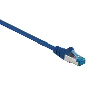 Pro CAT 6A patch-kaapeli, S/FTP (PiMF), sininen