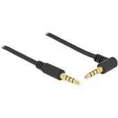 DeLOCK 85616, 3.5mm, Uros, 3.5mm, Uros, 3 m, Musta