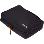 Abbey Divider Toiletry Bag Musta