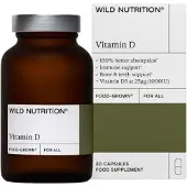 Wild Nutrition Vitamin D 30 Kaps ravintolisä
