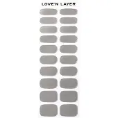 Love'n Layer Metallic Shiny Steel