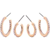 Dazzling J11 2-Pack Hoops Gold