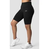 ICANIWILL Ribbed Define Seamless Biker Shorts Black