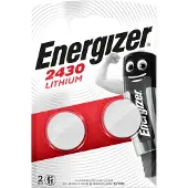 Energizer CR2430, Kertakäyttöinen akku, CR2430, Litium, 3 V, 2 kpl, 320 mAh (E300830307)