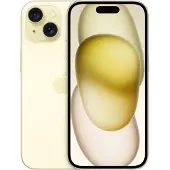 Apple iPhone 15 | 512 GB | Dual-SIM (eSIM, Nano-SIM) | keltainen