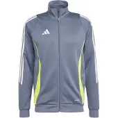 Adidas Treenitakki 'Tiro 24' harmaa / neonvihreä / valkoinen