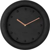Karlsson KA5717BK Petra Black seinäkello 30 cm