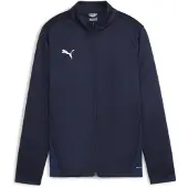 Puma Treenitakki Teamgoal - Navy/valkoinen Lapset, koko 152 cm