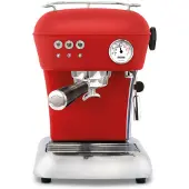 Ascaso Dream One Love Red - retro espressokeitin, punainen
