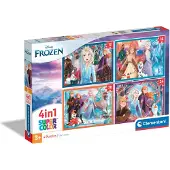 Clementoni Frozen 4-in-1 palapeli