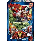 Educa Borras 2X48 Avengers - Multi/patterned - ONE SIZE