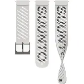Suunto 22 Ath5 Silicone Strap Pearl White Elektroniikkatarvikkeet S+M