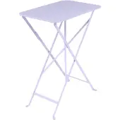 Fermob - Bistro Table 57 x 37 cm, Marshmallow - Ulkotilojen ruokapöydät - Valkoinen - Metalli
