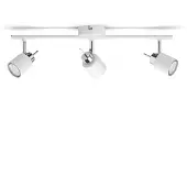 Philips Meranti kohdevalaisin 3x, Pinta-asennettavat spottivalot, GU10, 3 lamppu(a), LED, 220-240 V, Valkoinen