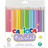 Carioca Pastelli 24kpl puuvärikynä