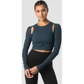 ICANIWILL Shourai Cropped Long Sleeve Winter Teal