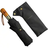 EStore Sateenvarjo, Kompakti - 115 cm - Musta