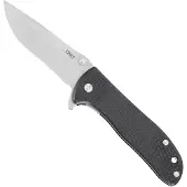 CRKT Drifter Stonewash D2 6450D2 Black G10 pocket knife